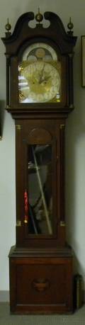 Victorian Mahogany Tall Clock