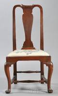 Queen Anne Walnut Side Chair