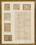 Revolutionary War Discharge Document Signed by George Washington