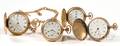 Four American Gold Filled Pocket Watches