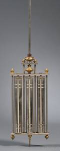 Three Cylinder Mercury Temperature Compensating Pendulum by Waltham Clock Company