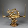 Brass Solar Compass by W  L E Gurley