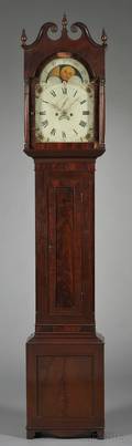 Federal Mahogany Tall Clock