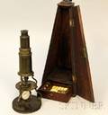 Brass Culpepertype Microscope