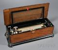 Walnut Eight Air Cylinder Musical Box