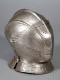 Steel Englishtype Armet Helmet