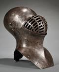 Steel Medievalstyle Helmet