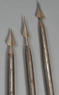 Three Similar Wooden Spears