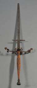 Long Steel Twohanded Sword