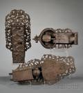 Three Decorated Iron Locks