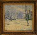 Jozef Orlowsky American 20th Century Winter Scene
