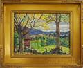 Edgar Otis Miner American 19152003 October in Vermont Near Landgrove