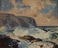 Harry Russell Ballinger American 18921993 Seascape