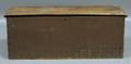 Brownpainted Chestnut Dovetailconstructed Sea Chest