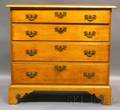 Chippendale Maple Fourdrawer Chest