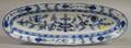 Villeroy  Boch Blue Onion Pattern Ceramic Fish Platter