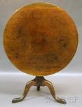 Queen Anne Mahogany Tilttop Tea Table