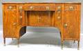 Late Federal Mahogany and Mahogany Veneer Swellfront Sideboard
