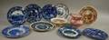 Eleven Pieces of Assorted Staffordshire Transferdecorated Tableware