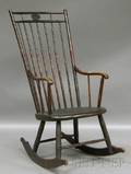 Pennsylvania Windsor Tall Birdcage Rodback Armrocker