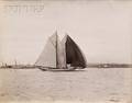 John S Johnston BritishAmerican born c 18391899 Lot of Five Yachting Images Colonia Columbia