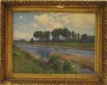 Henk Dekker Dutch 18971974 River Landscape