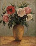 Stanley Grant Middleton American 18521942 Still Life with Peonies