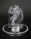 Lalique Frosted  Molded Art Glass Naiade