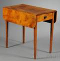 Federal Tiger Maple Pembroke Table