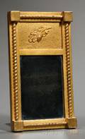 Miniature Gilt SplitBaluster Mirror