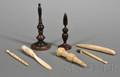 Two Pickwicks and Five Scrimshaw Implements