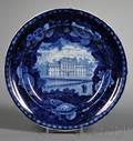Historical Blue Transferdecorated Plate