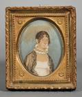 Portrait Miniature of a Young Woman