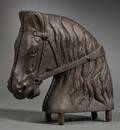 Cast Iron Horse Head Bust