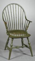 Windsor Bowback Continuous Arm Chair
