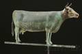Cast Iron and Molded Copper Cow Weather Vane