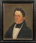 Attributed to Ethan Allen Greenwood Massachusetts 17791856 Portrait of a Gentleman