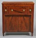 Federal Mahogany and Mahogany Veneer Server