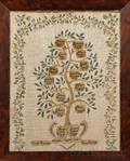 Needlework Family Tree Family Record Sampler