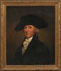 American School Early 19th Century Portrait of a Gentleman Wearing a Tricorn Hat