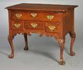 Chippendale Walnut Carved Dressing Table