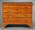 Chippendale Birch Chest of Four Drawers