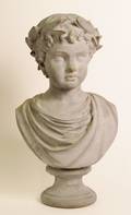 Cast Concrete Classical Boy Bust