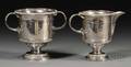 George III Silver Urnform Creamer and Sugar