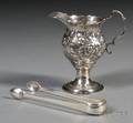 Two Small George III Silver Table Articles