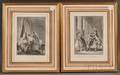 After JeanMichel Moreau French 17411814 Two Engravings Jai tort mon cher valere