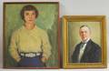 Two Portraits Ruth Payne Burgess American 18651934 Portrait of a Gentleman