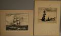 Gordon Hope Grant American 18751962 Two Works The Channel Buoy