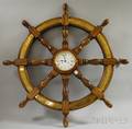 Ridgeway Ships Wheel Wall Clock