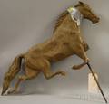 Painted Molded Copper Running Horse Weather Vane